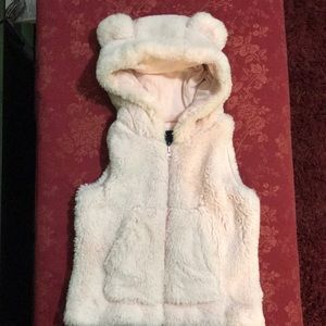 Girl Fuzzy Vest